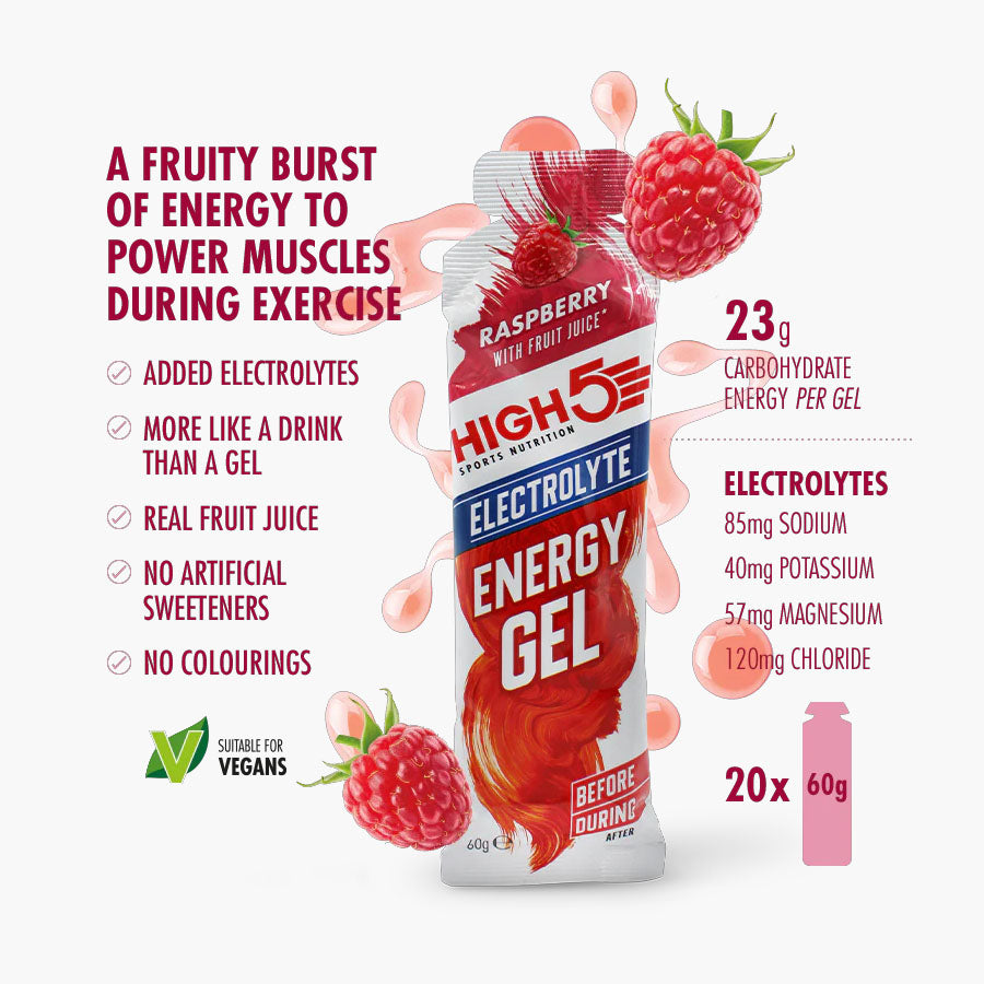 High5 - Energy Gel Electrolyte (20 pak)